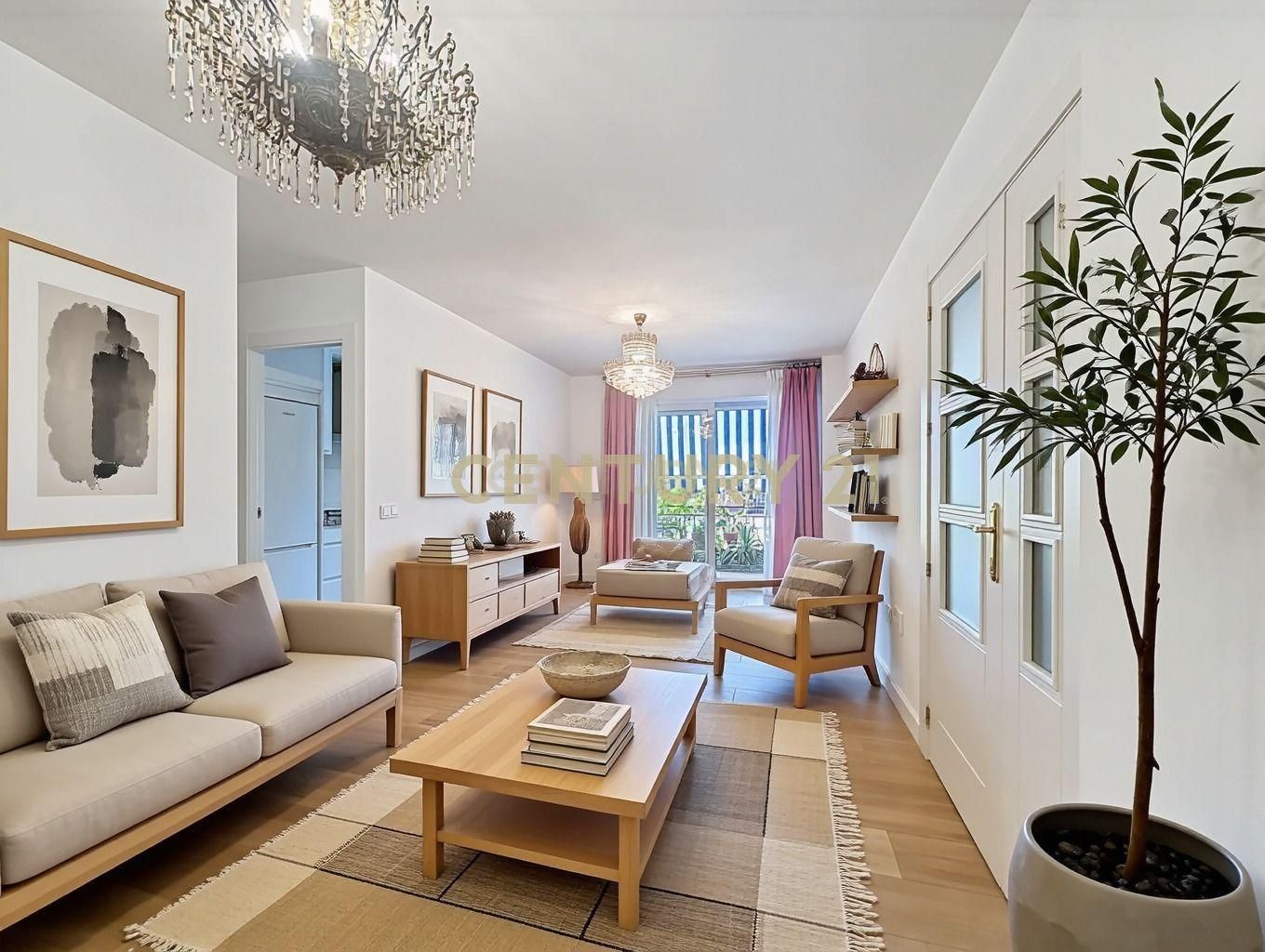 Sala d'estar de Apartament en venda en Málaga Capital