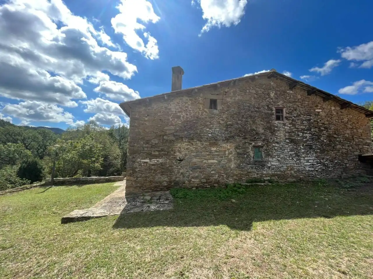 Vista exterior de Casa o chalet de alquiler en Vilada con Jardín privado