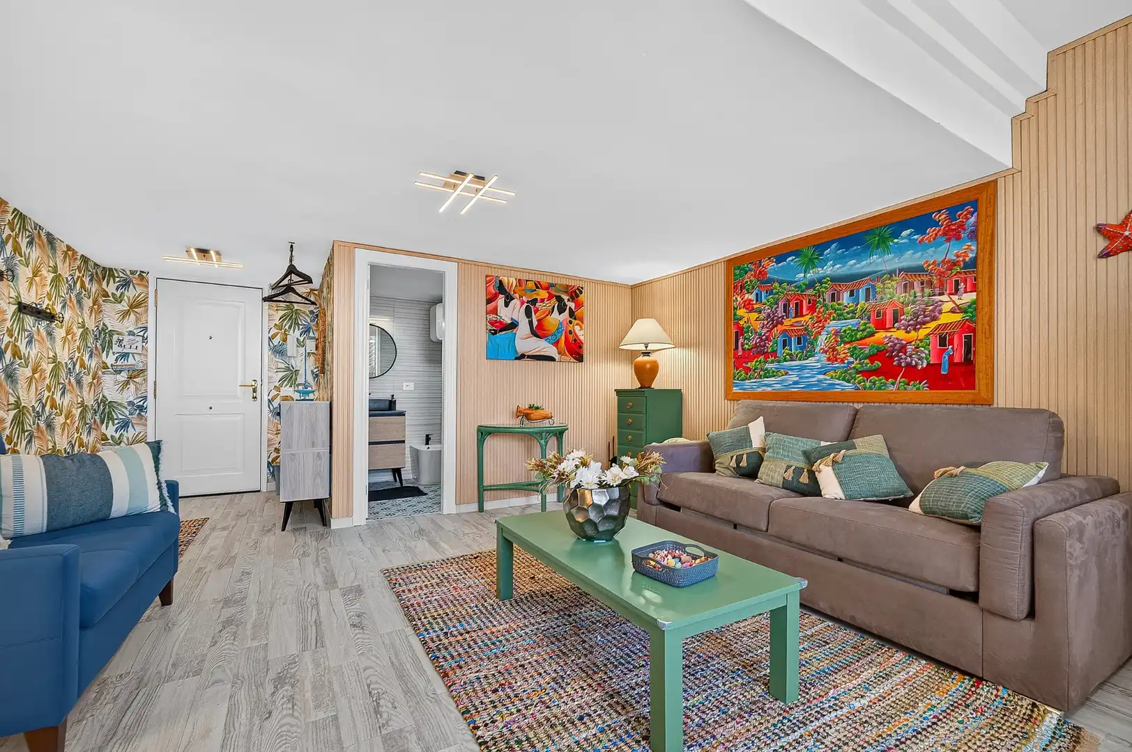 Sala de estar de Casa adosada en venta en Arona con Jardín privado, Terraza y Trastero