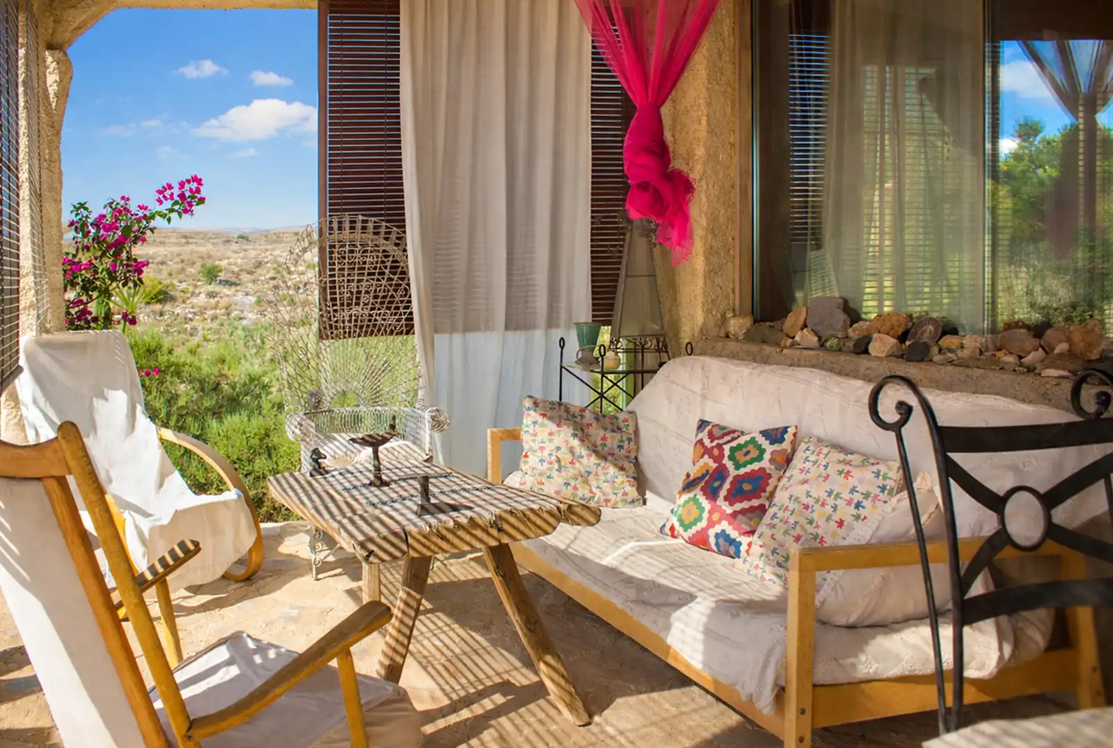 Terrace of Country homes for sale in Níjar  with Air Conditioner, Private garden and Terrace