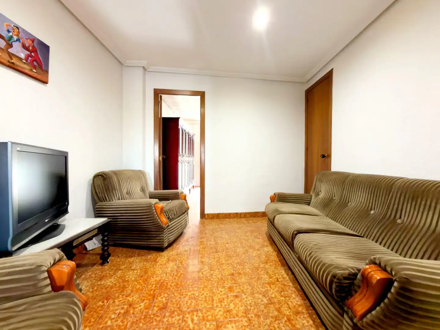 Sala de estar de Casa o chalet en venta en Museros con Terraza y Balcón