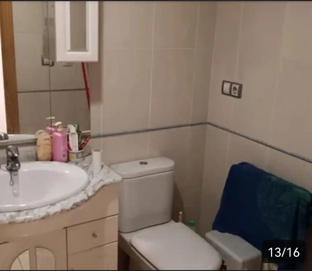 Bathroom of Flat for sale in Ourense Capital   with Heating, Parquet flooring and Furnished