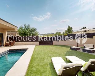 Terrace of House or chalet for sale in Sant Pere de Riudebitlles  with Heating, Private garden and Swimming Pool