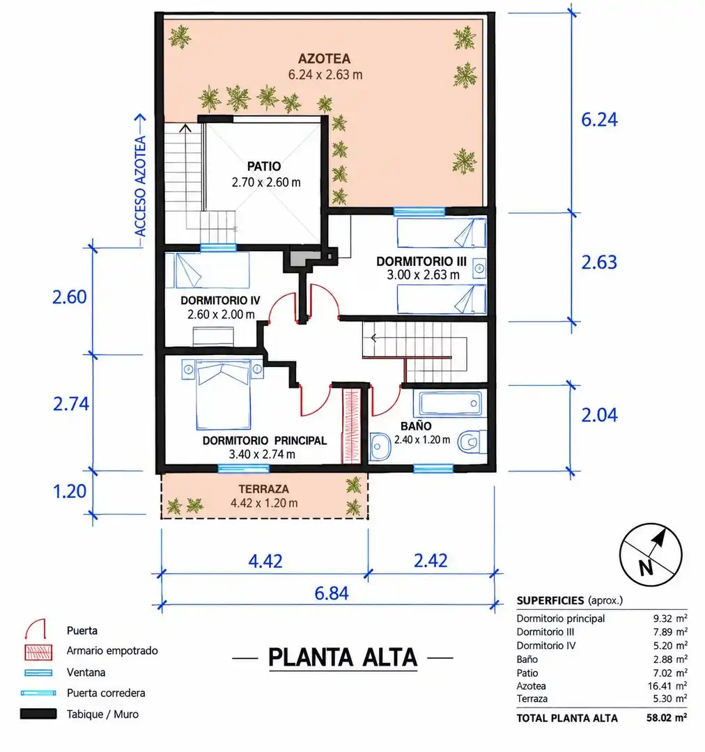 Casa a schiera con terrazza in vendita a Calle de Pablo Neruda 24, imagen 33