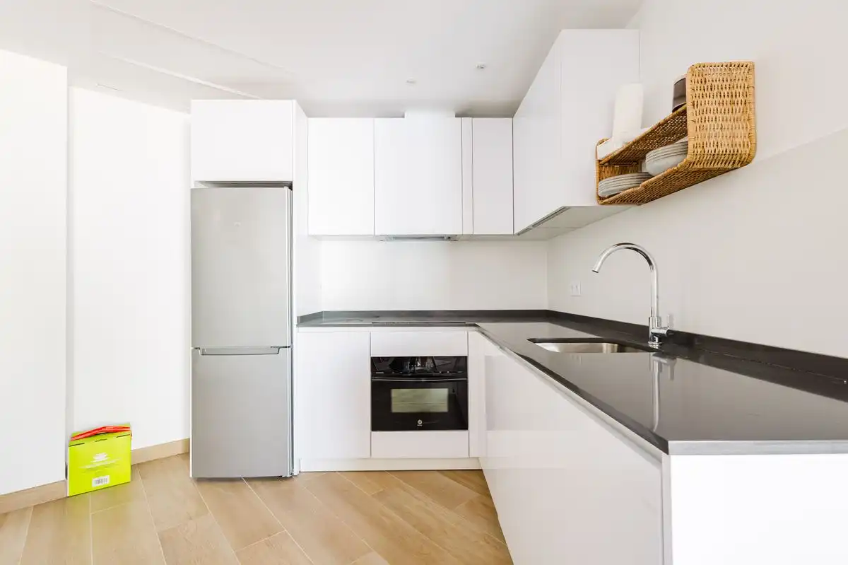 Küche von Maisonette zum Verkauf in Málaga mit Klimaanlage, Heizung und Terrasse