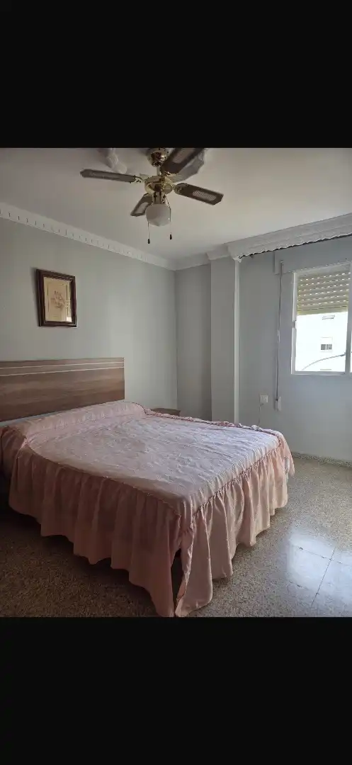 Bedroom of Flat for sale in Chiclana de la Frontera  with Furnished, Oven and Washing machine