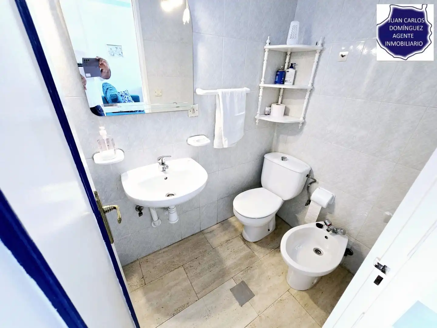 Bany de Apartament de lloguer en San Bartolomé de Tirajana amb Terrassa, Moblat i Piscina comunitària