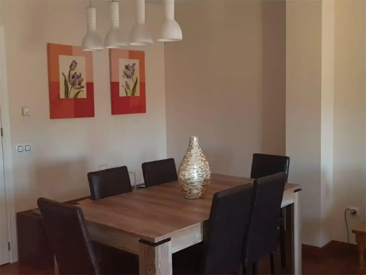 Esszimmer von Wohnung zur Miete in Carboneras de Guadazaón mit Parkett, Abstellraum und Möbliert