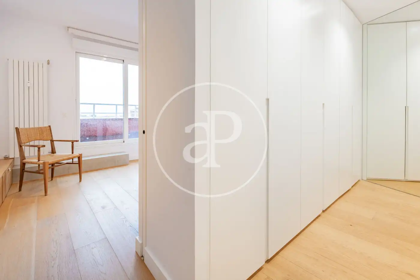 Schlafzimmer von Wohnung zum Verkauf in Madrid mit Klimaanlage, Heizung und Terrasse