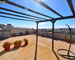 Terrasse von Dachboden zum verkauf in Sant Carles de la Ràpita mit Klimaanlage, Heizung und Privatgarten