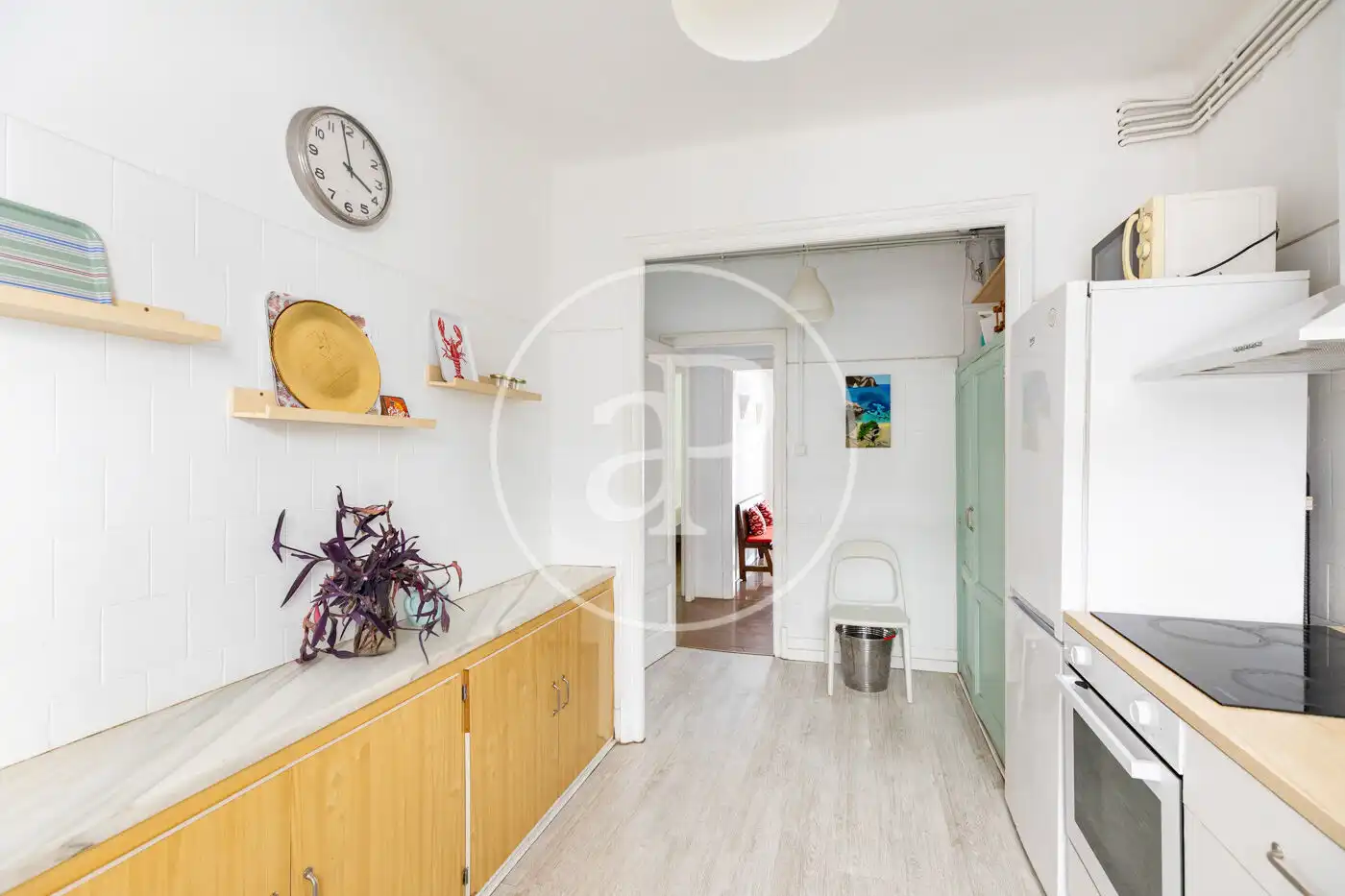 Cocina de Piso en venta en Barcelona con Aire acondicionado, Calefacción y Terraza