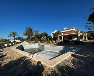 Swimming pool of Country house for sale in Santa Pola  with Terrace, Swimming Pool and Balcony