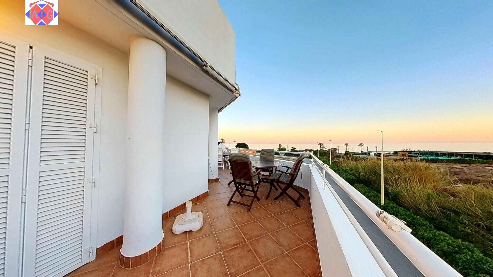 Terrace of Duplex for sale in Lújar  with Air Conditioner, Private garden and Terrace