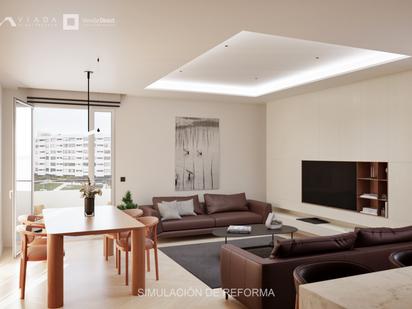 Living room of Flat for sale in  Madrid Capital  with Air Conditioner, Heating and Terrace