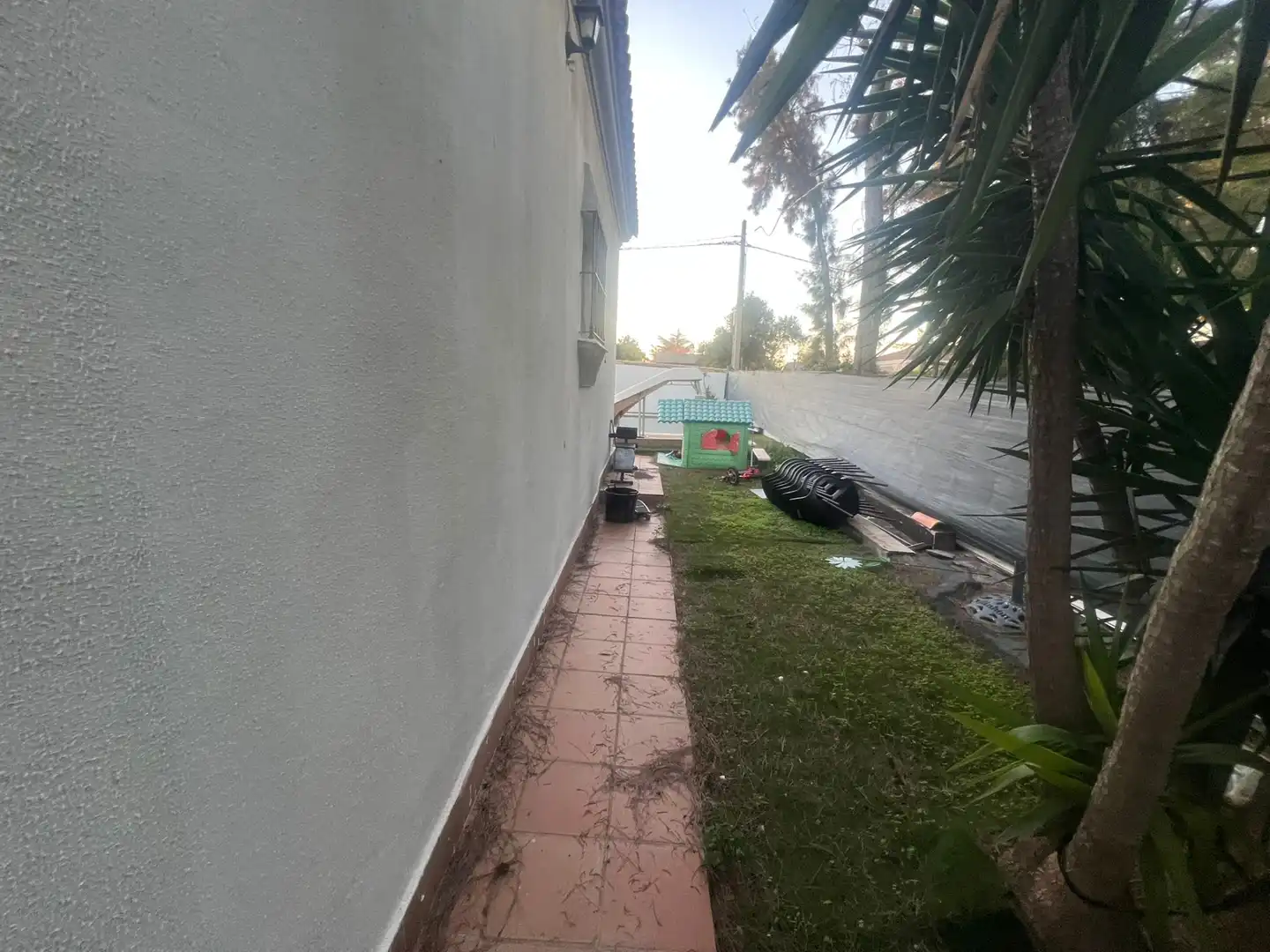 Exterior view of Houses for sale in Chiclana de la Frontera  with Air Conditioner, Private garden and Swimming Pool