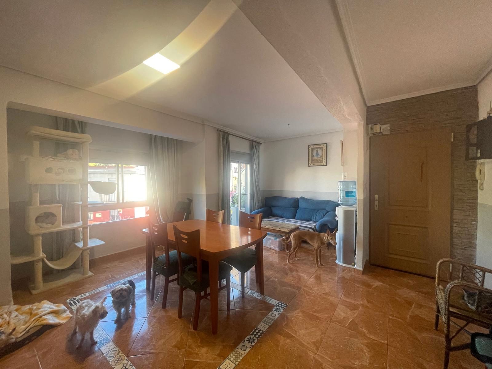Dining room of Flat for sale in Torrent  with Air Conditioner and Balcony