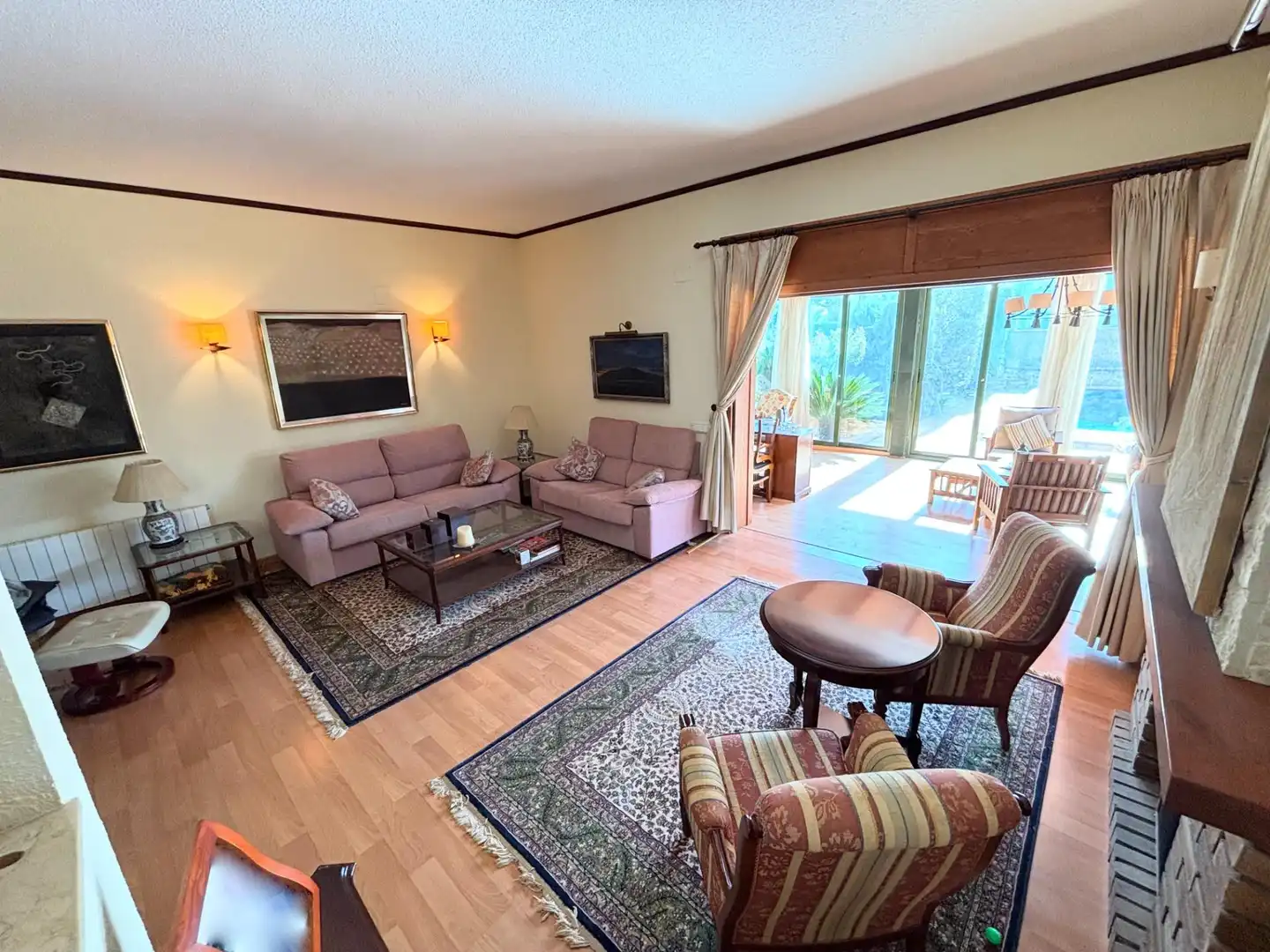 Wohnzimmer von Haus oder Chalet zum Verkauf in Benidorm mit Klimaanlage, Terrasse und Schwimmbad