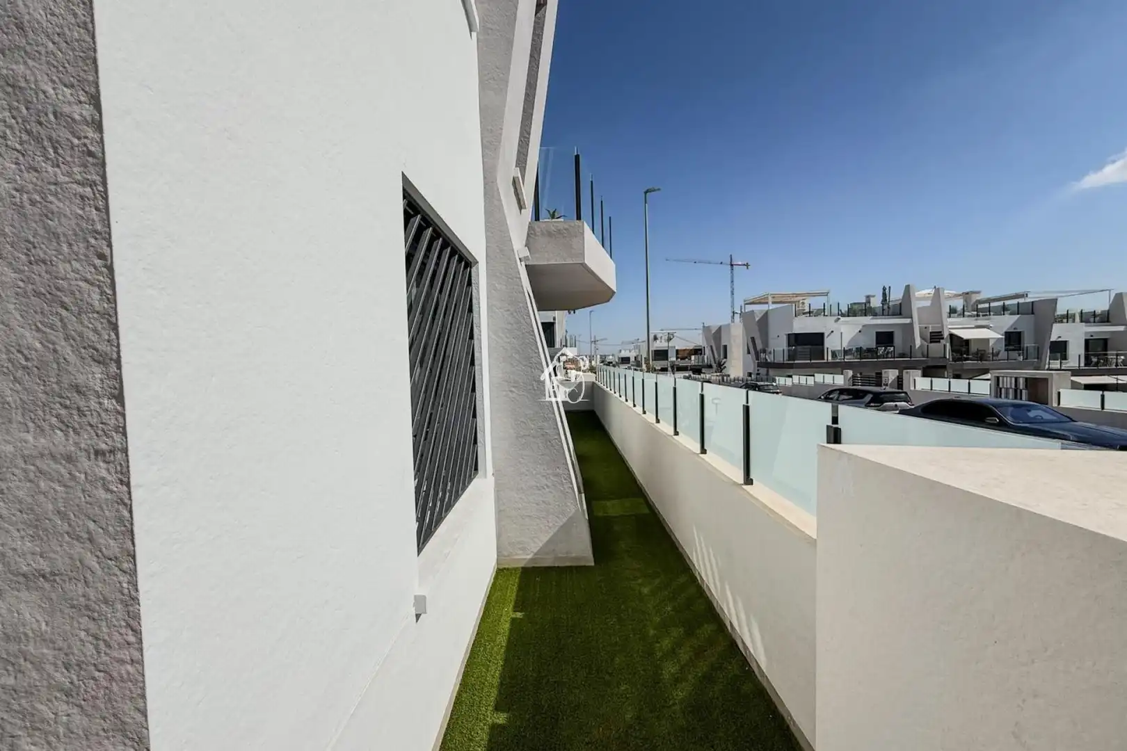 Terrasse von Wohnungen zur Miete in San Miguel de Salinas mit Klimaanlage, Privatgarten und Terrasse