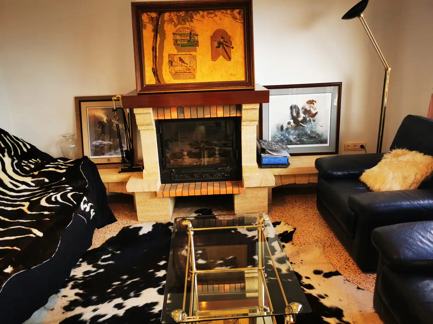 Sala de estar de Casa o chalet de alquiler en Polop con Calefacción, Jardín privado y Terraza