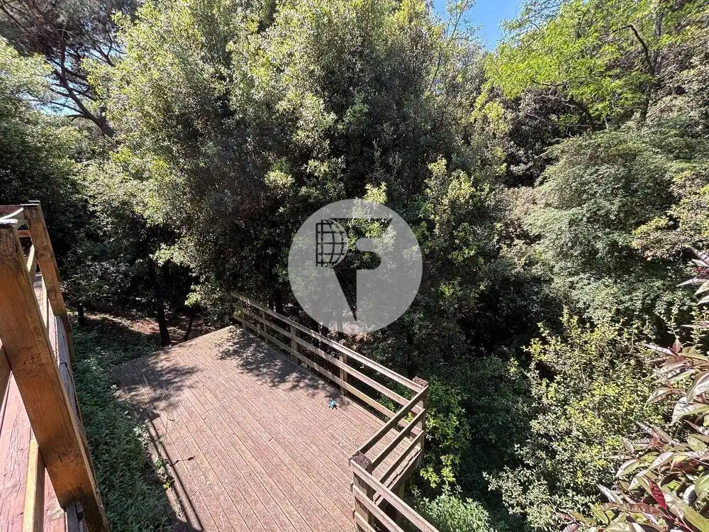 Garden of Detached homes for sale in L'Ametlla del Vallès  with Air Conditioner, Heating and Terrace