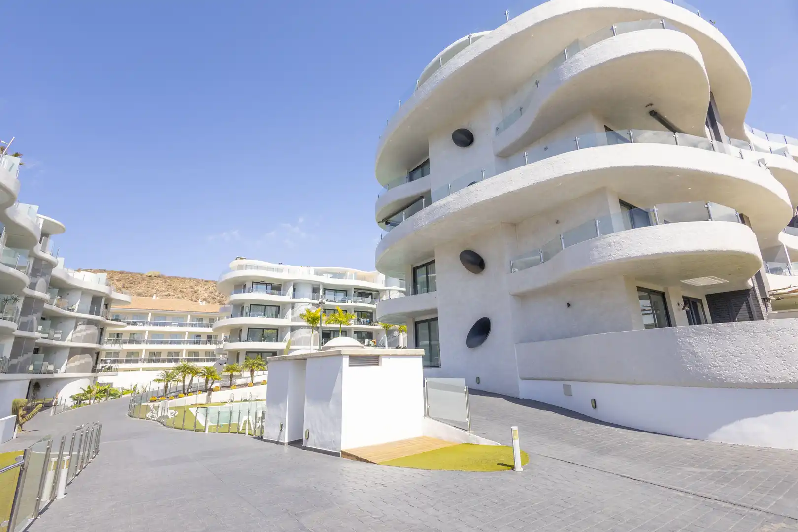 Vista exterior de Apartamento en venta en Arona con Aire acondicionado, Jardín privado y Terraza