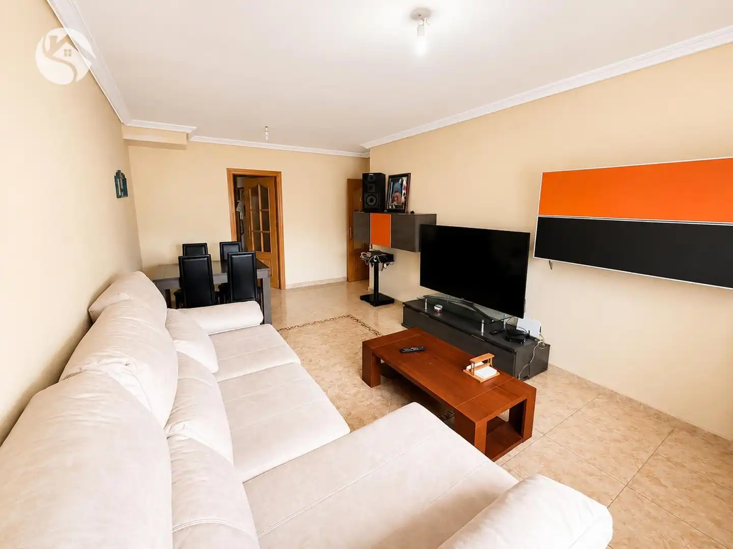 Sala de estar de Piso en venta en Arcas del Villar con Calefacción y Trastero