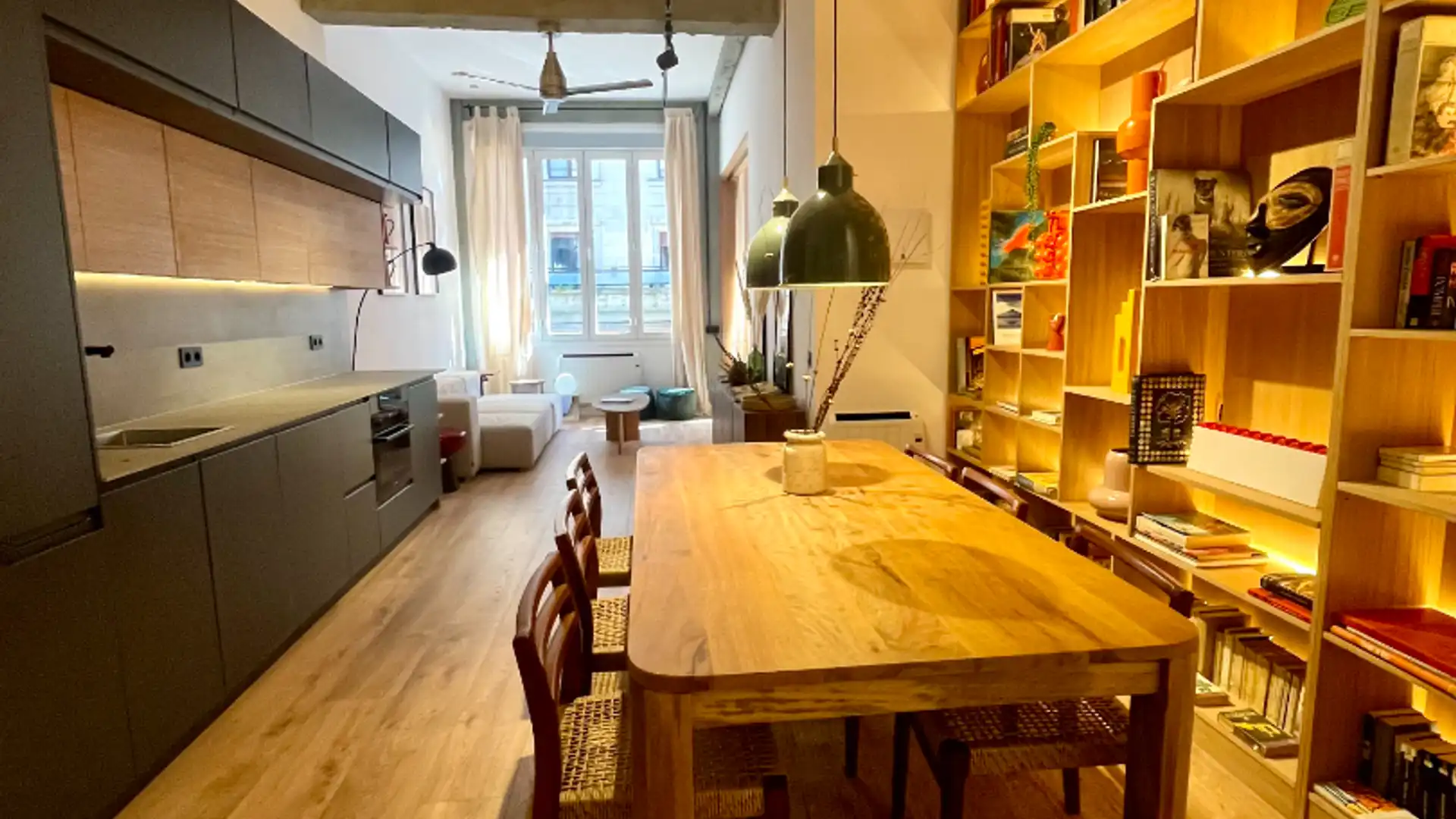 Cocina de Piso en venta en Donostia - San Sebastián  con Calefacción, Horno y Lavadora