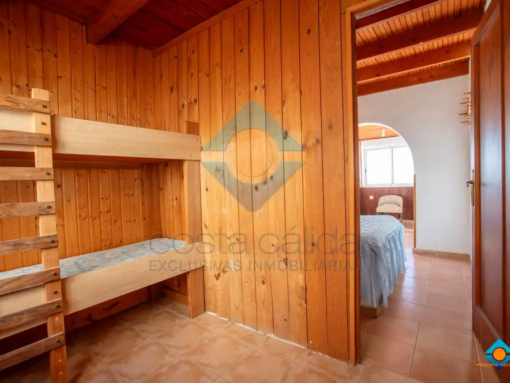 Schlafzimmer von Dachboden zum Verkauf in Mazarrón mit Terrasse und Abstellraum