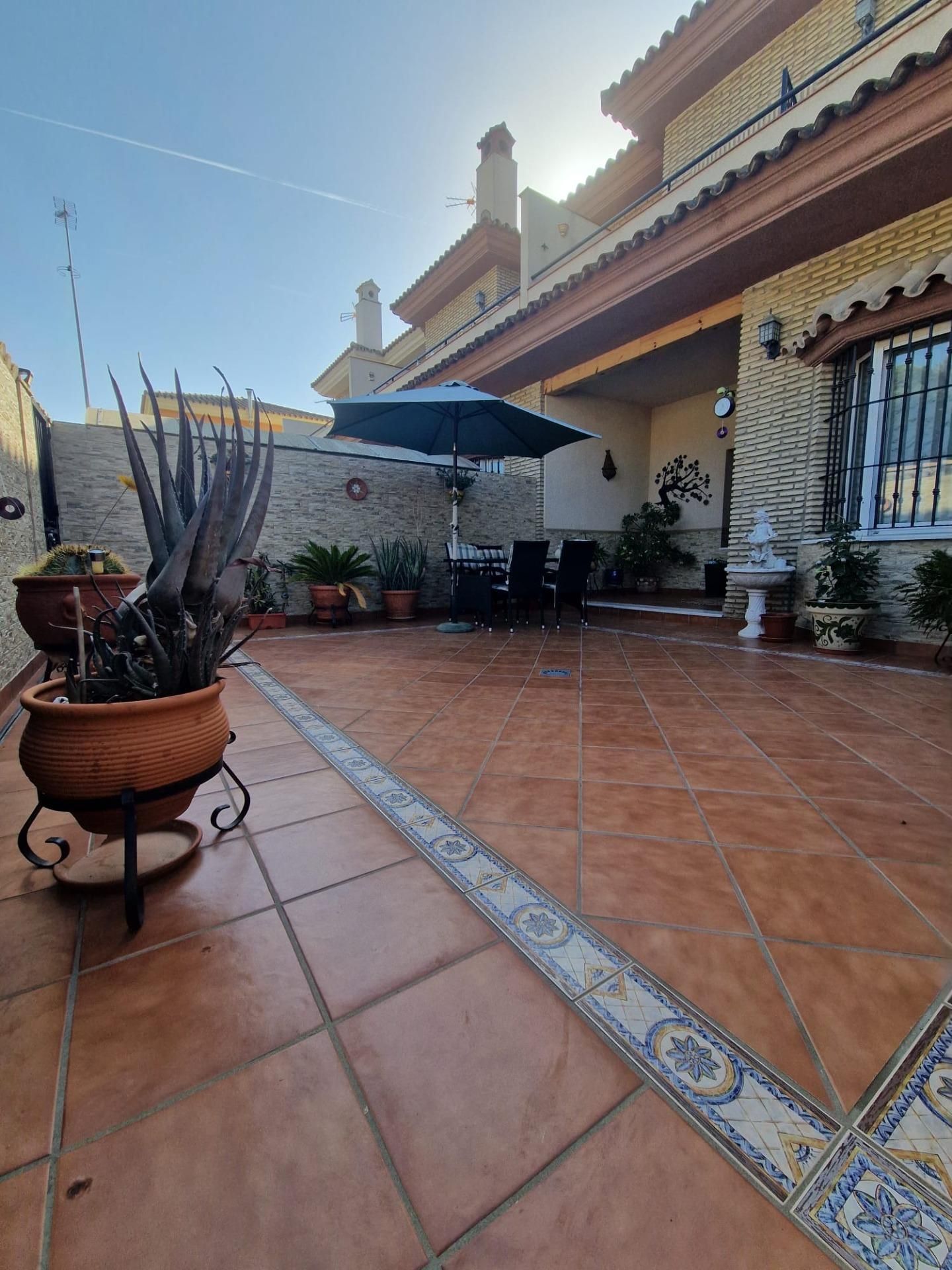 Terrace of Single-family semi-detached for sale in El Puerto de Santa María  with Private garden, Terrace and Balcony