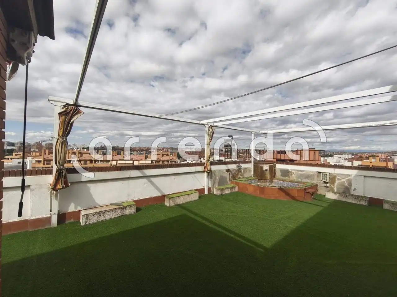 Terraza de Ático en venta en  Madrid Capital