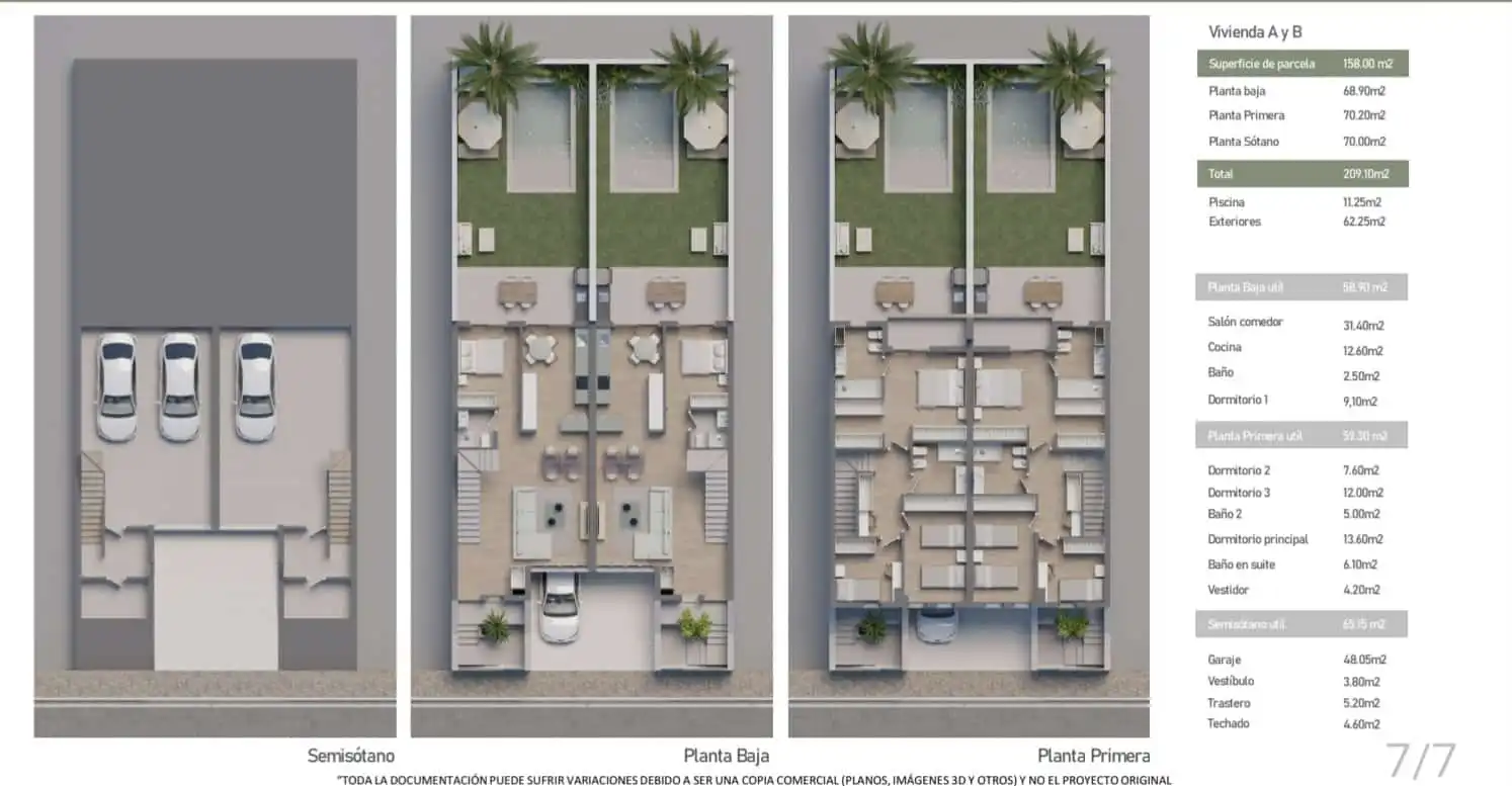 Detached homes for sale in Molina de Segura  with Private garden, Terrace and Swimming Pool