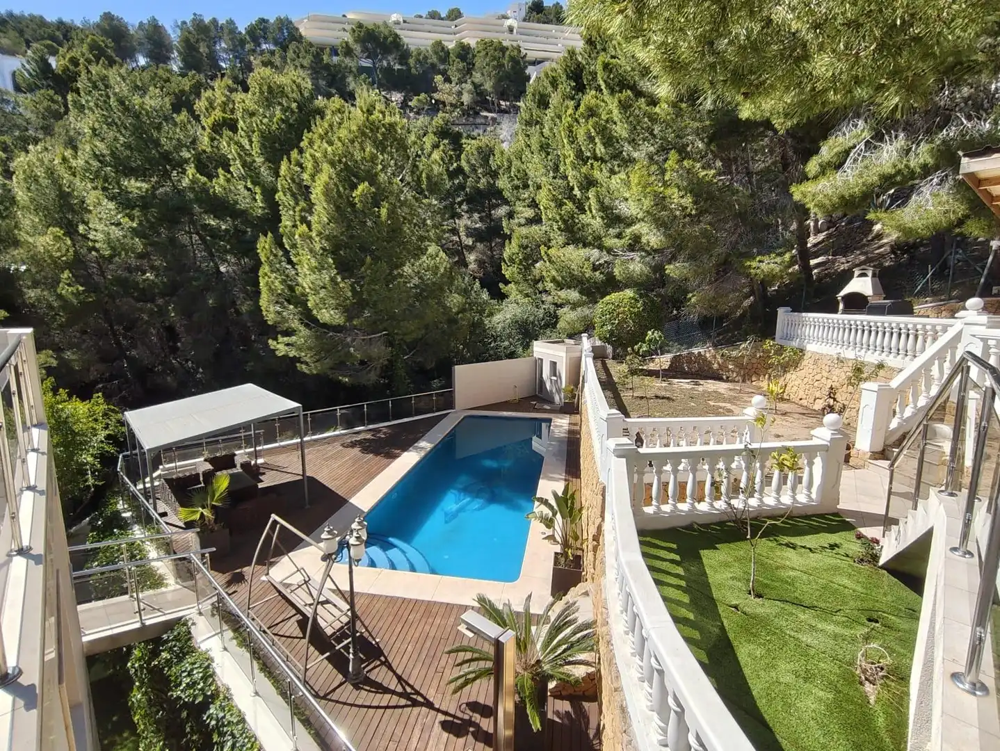 Swimming pool of Houses for sale in Altea  with Air Conditioner, Heating and Private garden