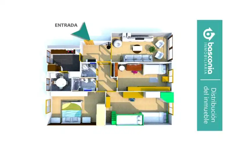 Appartamento con ascensore in vendita a Agirre Lehendakaria Kalea, imagen 2