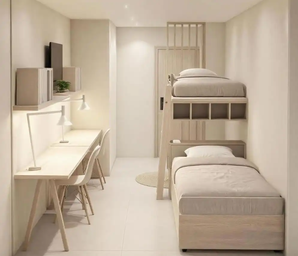 Bedroom of Detached homes for sale in Cantallops  with Air Conditioner, Heating and Private garden