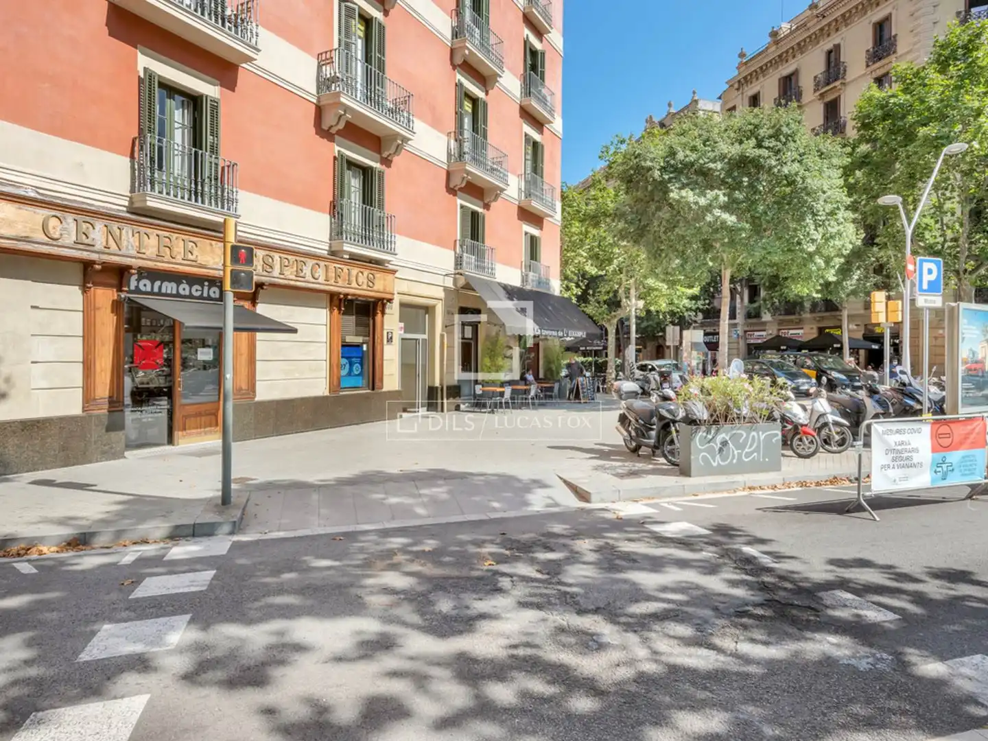 Exterior view of Attic for sale in Barcelona  with Air Conditioner, Heating and Parquet flooring