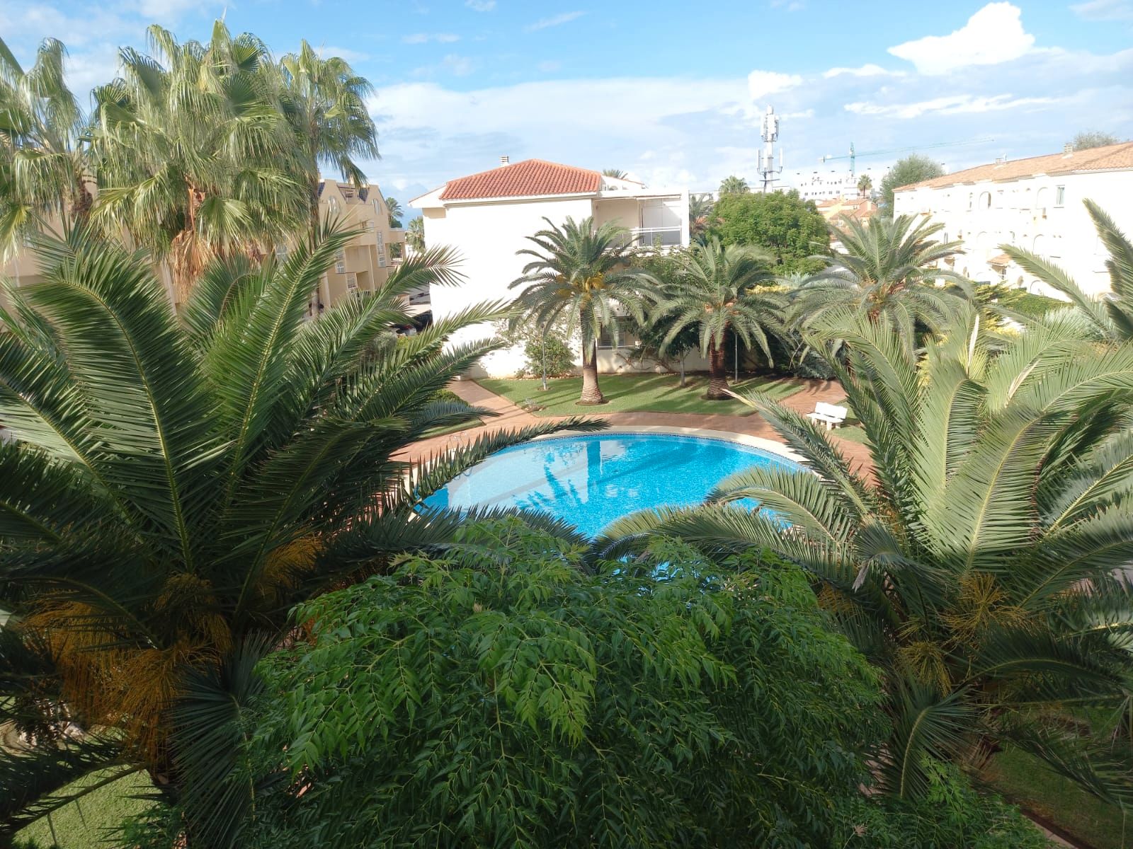 Piscina de Àtic en venda en Dénia amb Aire condicionat, Terrassa i Moblat