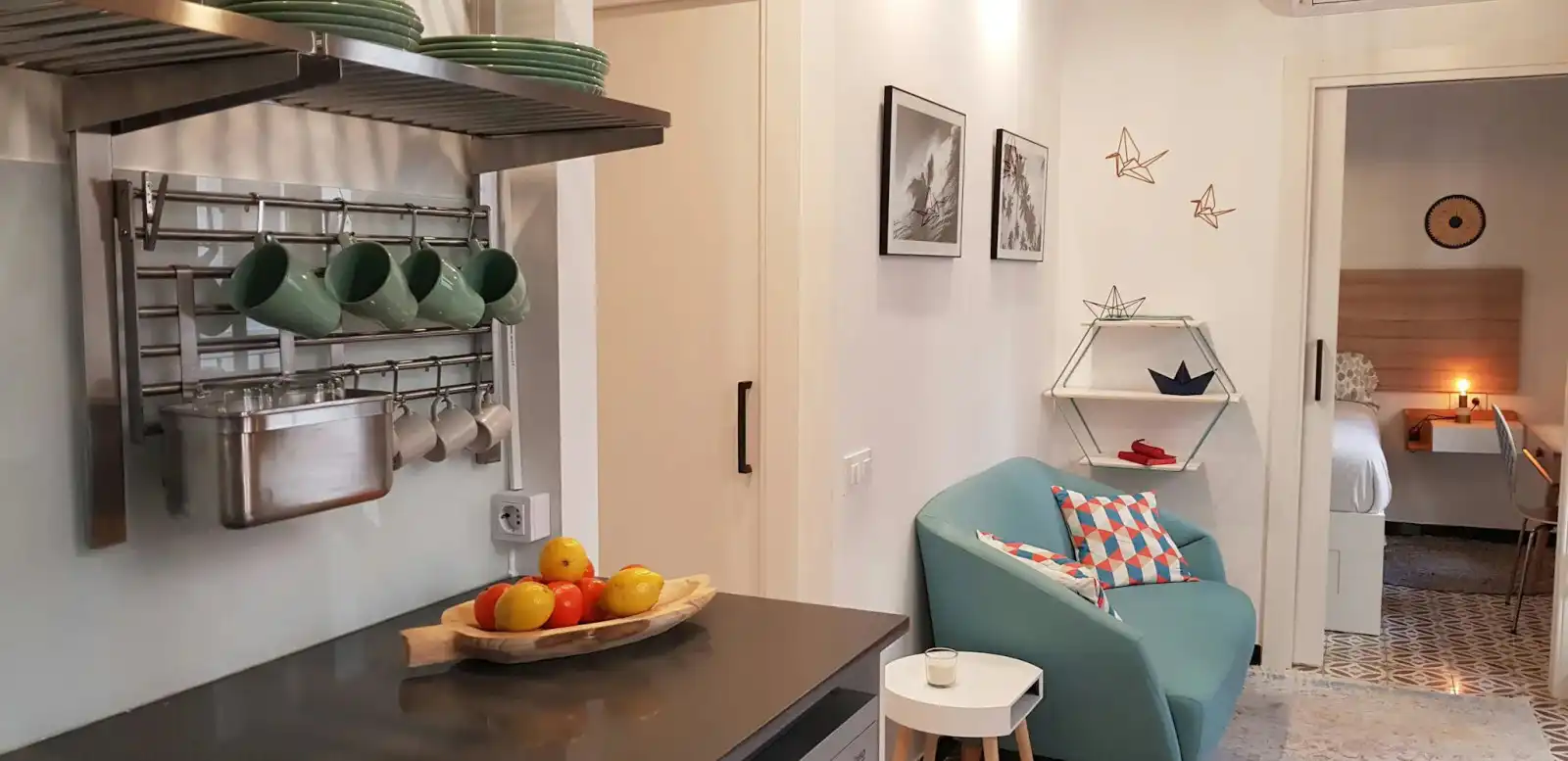 Kitchen of Flat for rent in Ciutat Vella