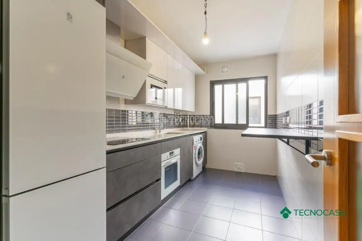 Küche von Wohnung zum Verkauf in Vícar mit Klimaanlage, Parkett und Terrasse