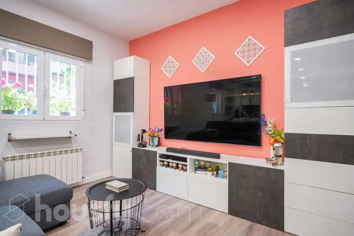 Sala de estar de Piso en venta en Madrid con Aire acondicionado, Calefacción y Amueblado