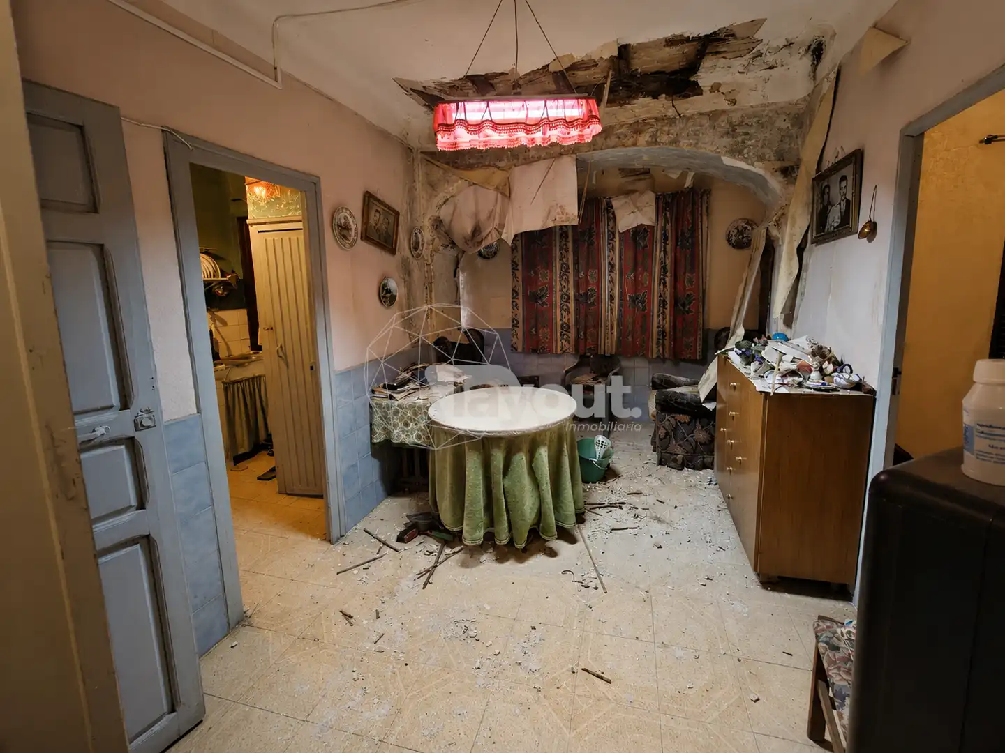 Esszimmer von Einfamilien-Reihenhaus zum Verkauf in Plasencia mit Abstellraum