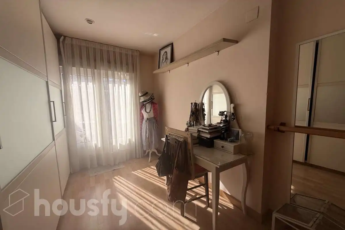 Schlafzimmer von Maisonette zur Miete in Madrid mit Klimaanlage, Heizung und Terrasse
