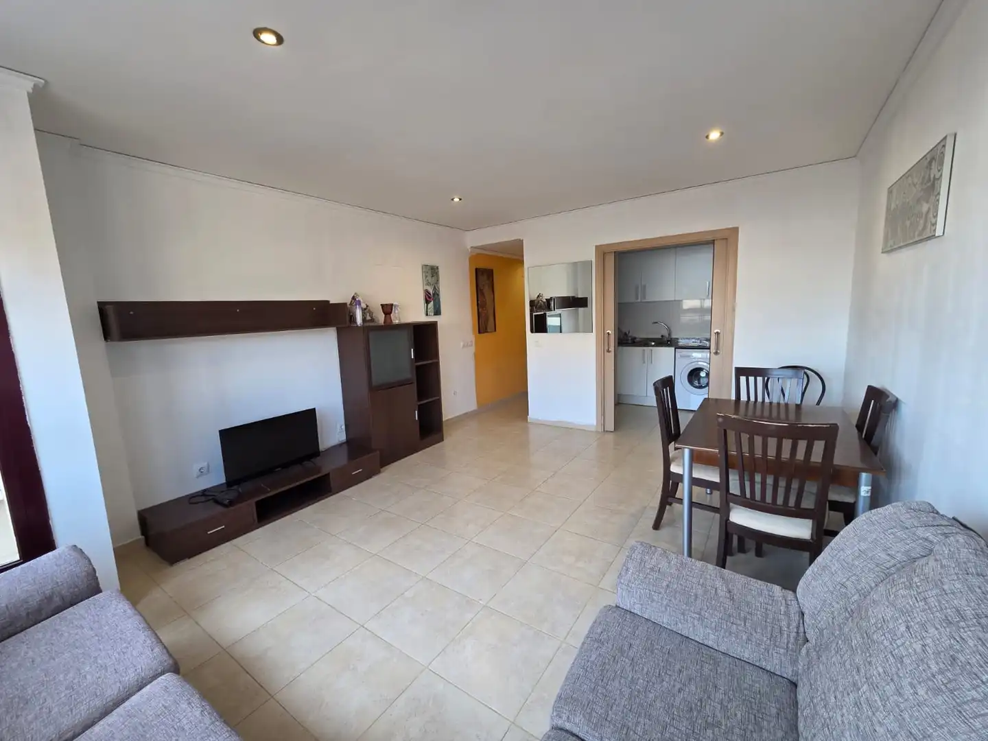 Sala de estar de Piso en venta en Vila-real con Trastero, Amueblado y Horno
