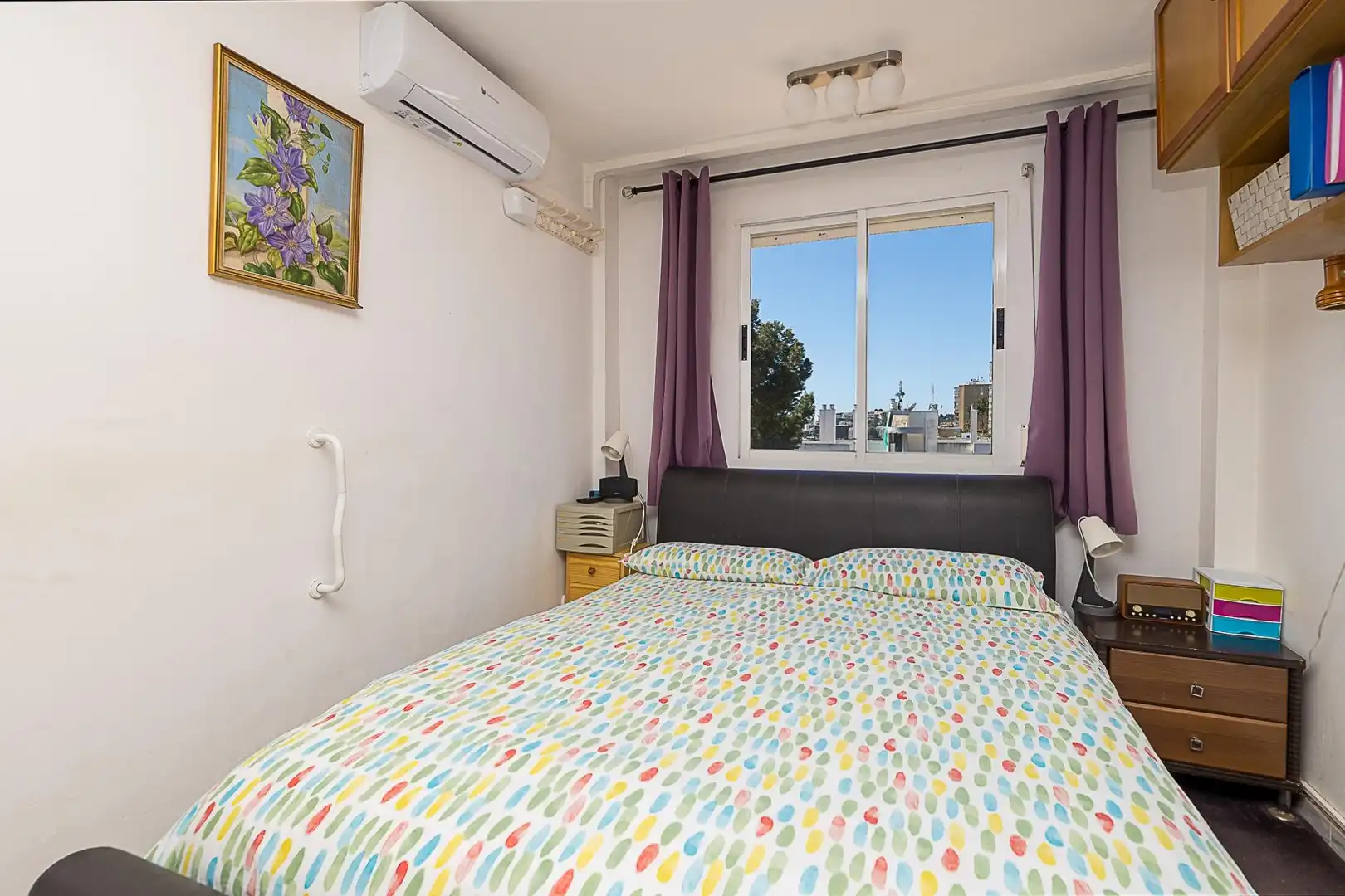 Dormitori de Apartament en venda en  Palma de Mallorca amb Calefacció, Terrassa i Balcó
