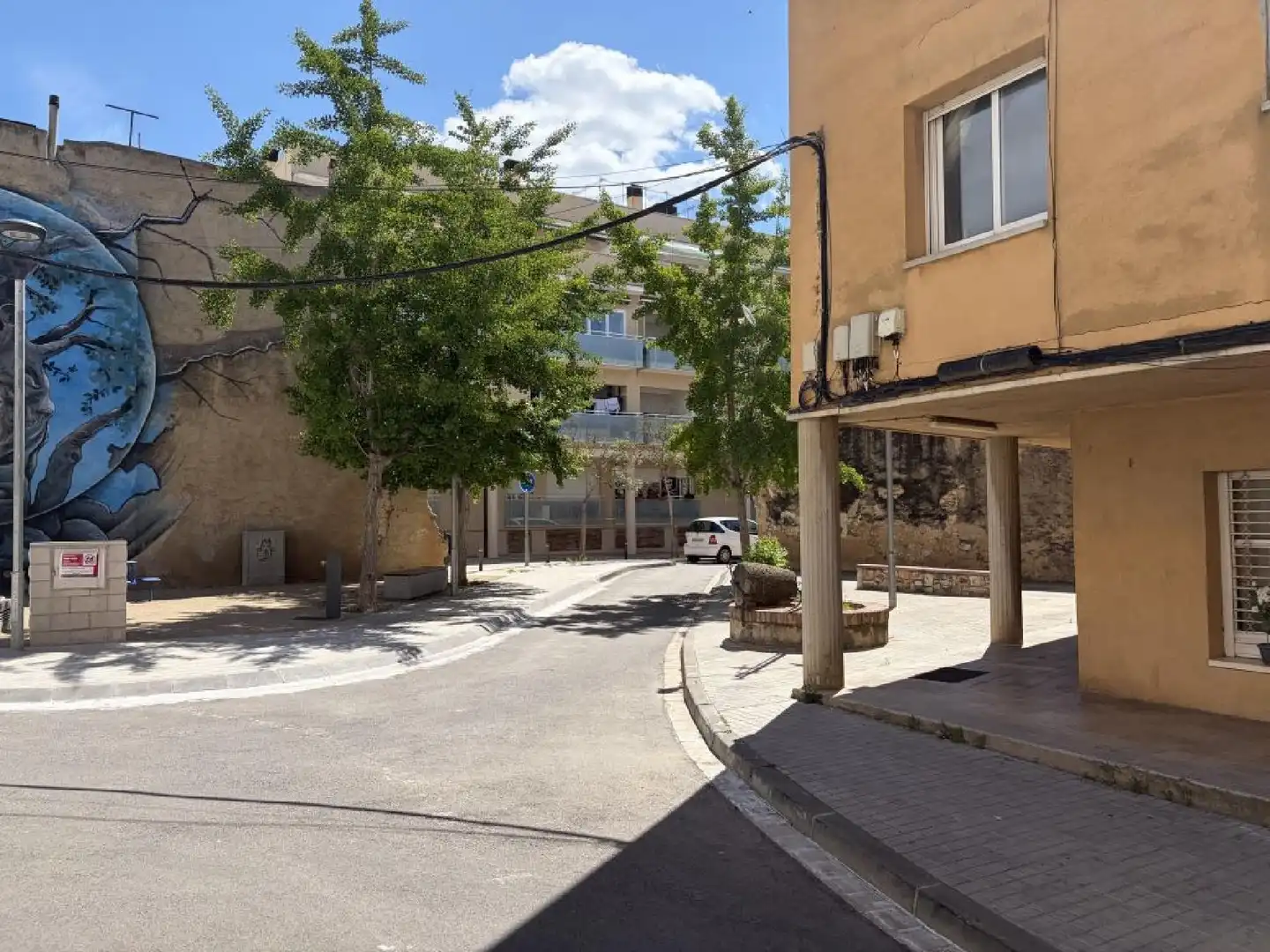 Vista exterior de Pis en venda en La Pobla de Montornès   amb Terrassa