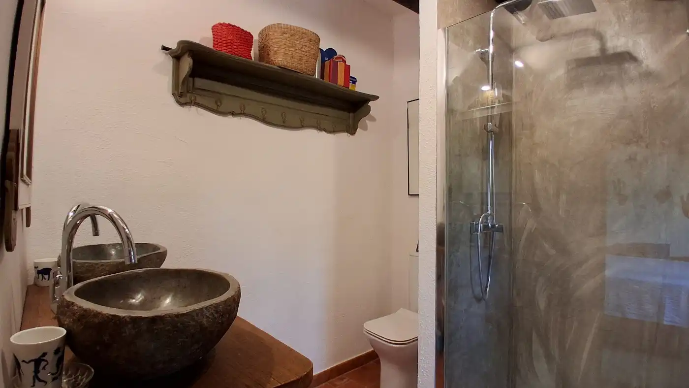 Bathroom of Houses for sale in Pratdip  with Air Conditioner, Heating and Private garden