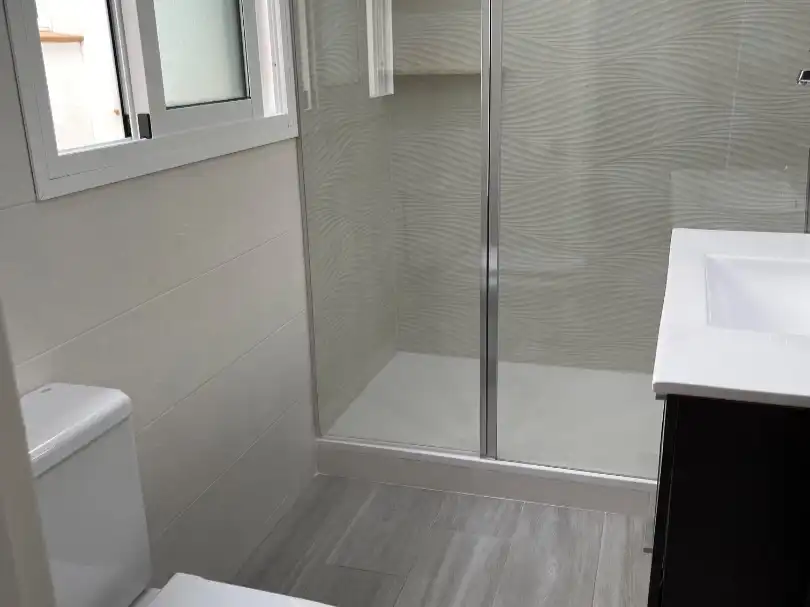 Bathroom of Flat for rent in Alhaurín El Grande  with Air Conditioner, Furnished and Washing machine