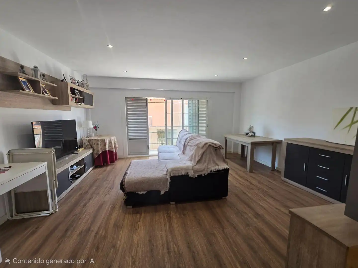 Sala de estar de Piso en venta en  Palma de Mallorca con Aire acondicionado, Parquet y Balcón