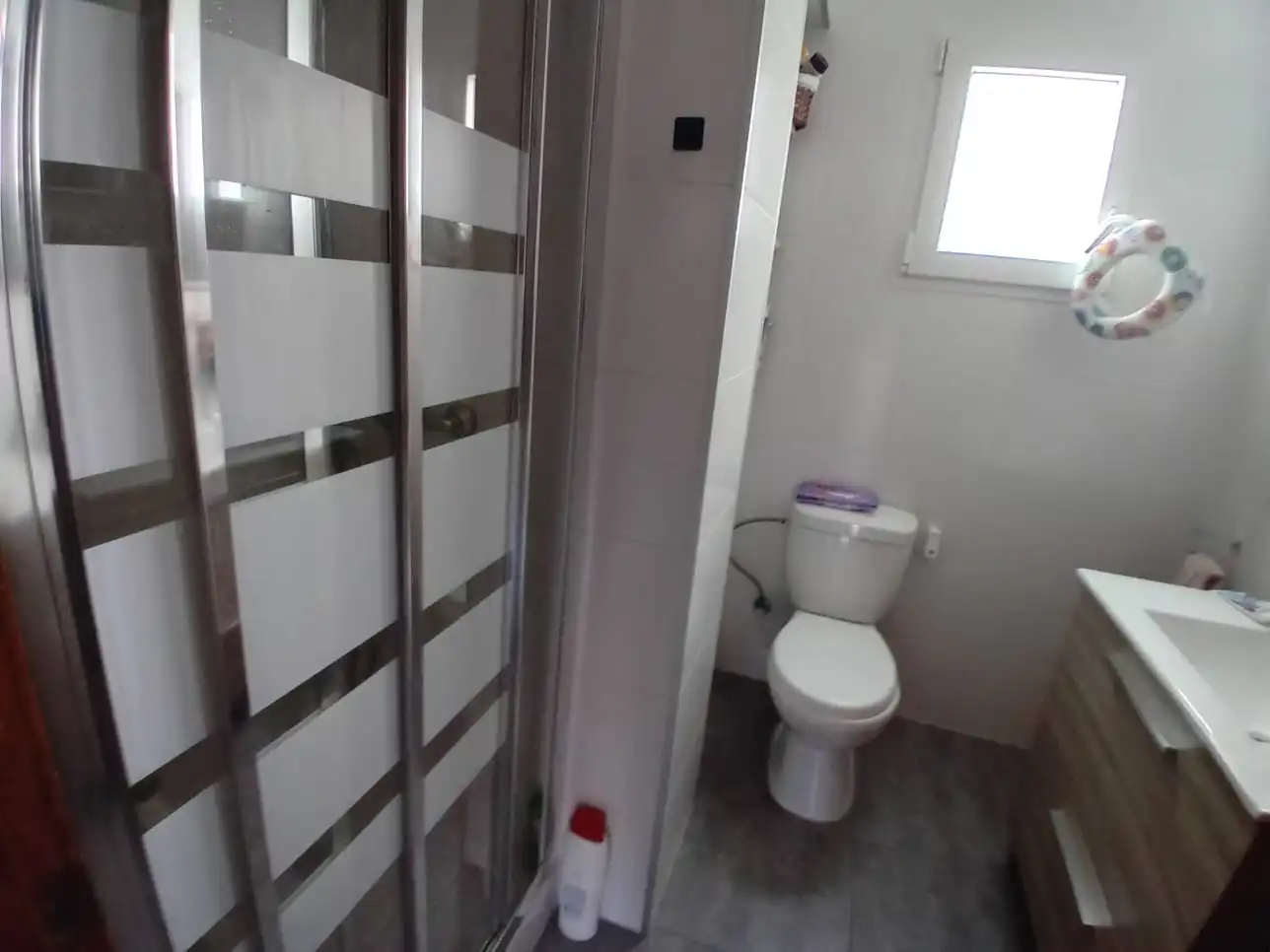 Badezimmer von Wohnung zur Miete in Valencia mit Klimaanlage, Möbliert und Balkon