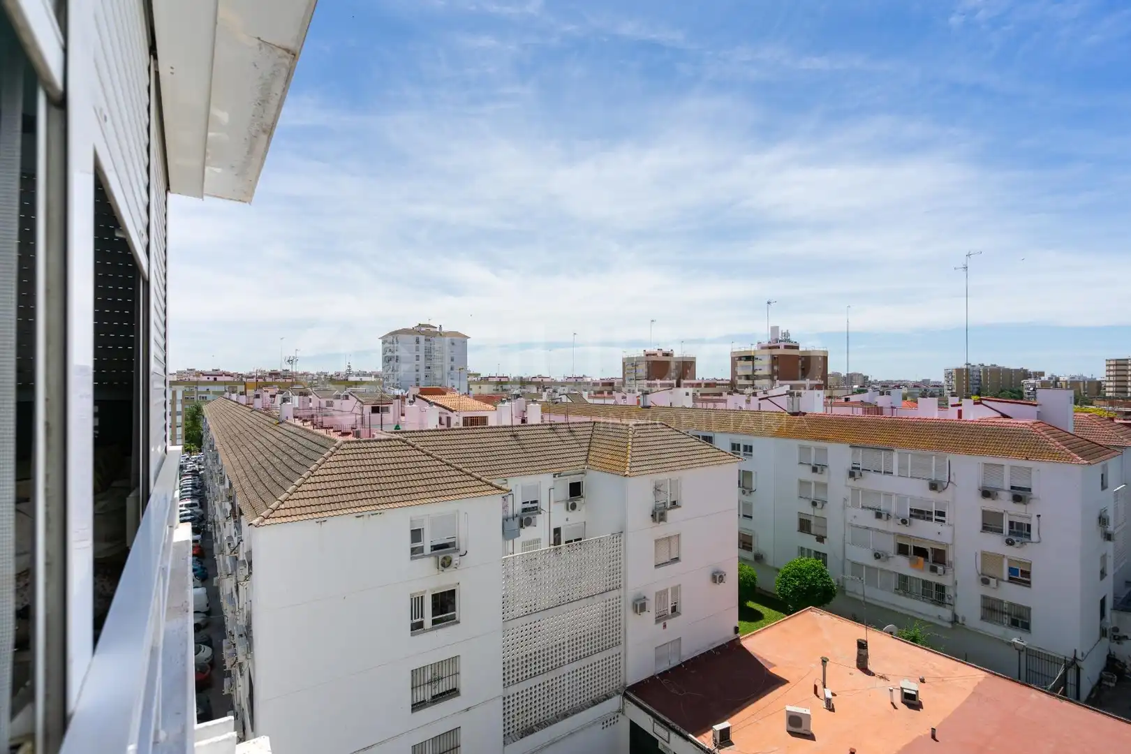 Exterior view of Flat for sale in Sevilla  with Balcony
