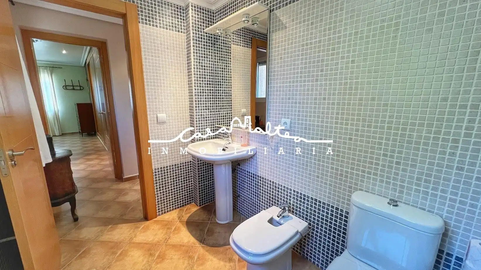 Bathroom of Houses for sale in L'Alfàs del Pi  with Private garden, Terrace and Swimming Pool